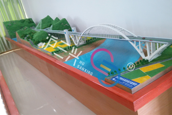 公路桥梁模型